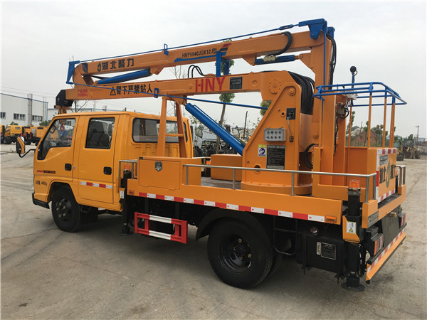 江鈴藍(lán)牌12米高空作業(yè)車
