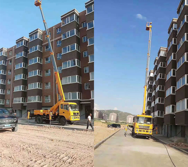 東風(fēng)專底24米伸縮式高空作業(yè)車