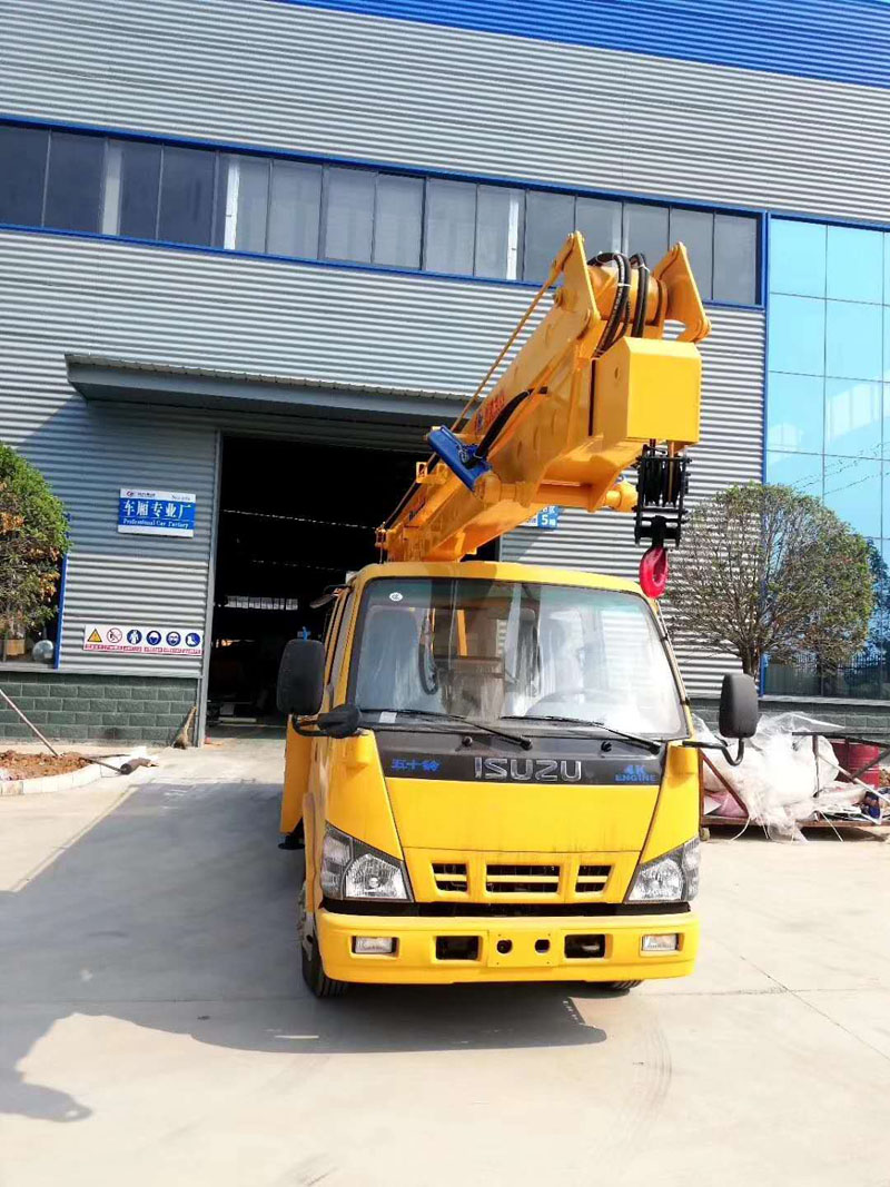 五十鈴18米高空作業(yè)車最新圖片展示