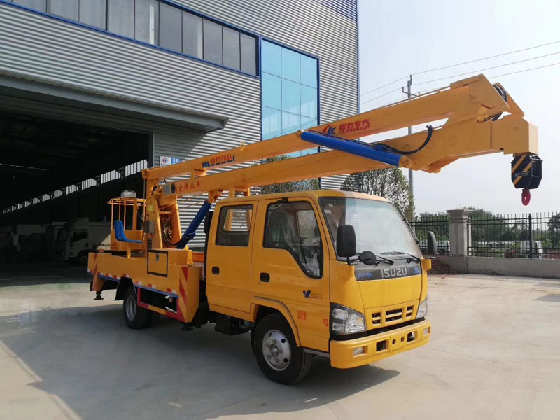 五十鈴18米高空作業(yè)車最新圖片展示