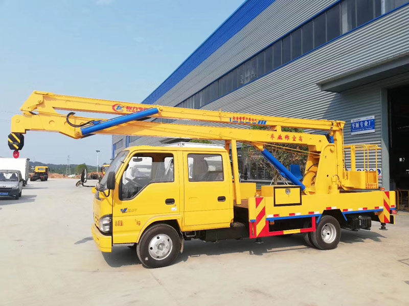 五十鈴18米高空作業(yè)車最新圖片展示