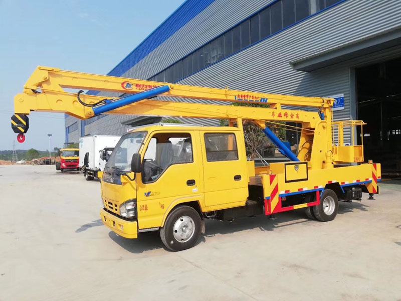 五十鈴18米高空作業(yè)車最新圖片展示