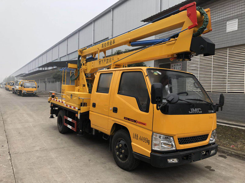 江鈴12米藍(lán)牌高空作業(yè)車
