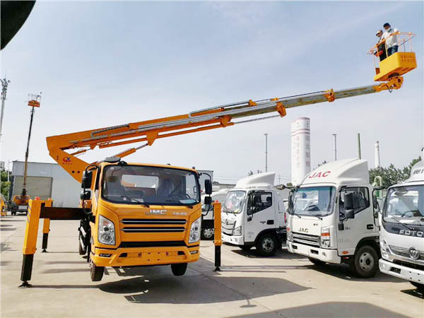 國六江鈴24米 直臂高空作業(yè)車