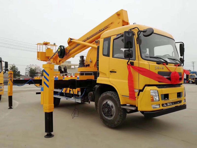 國六東風天錦32米高空作業(yè)車