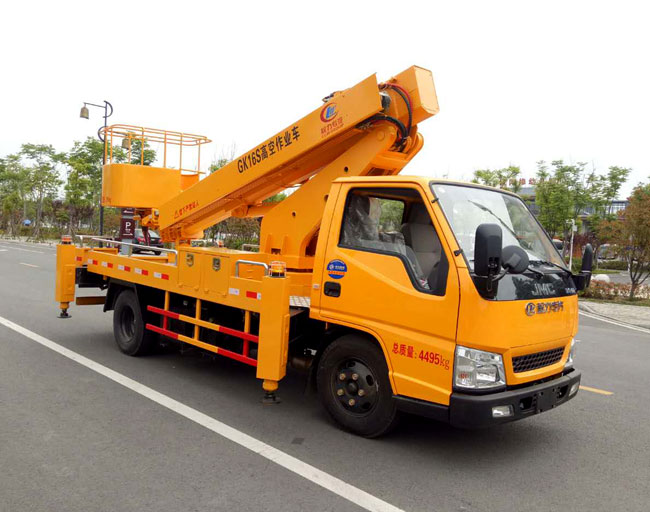 江鈴順達藍牌21米伸縮臂式高空作業(yè)車