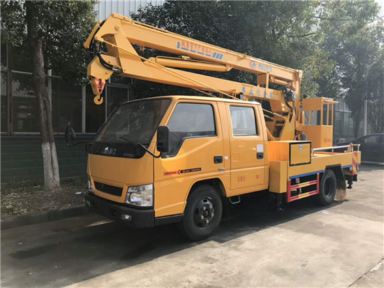 江鈴12米藍牌高空作業(yè)車，市區(qū)暢通無阻