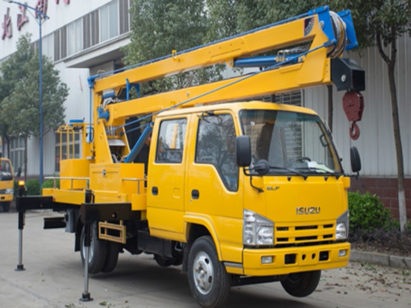 慶鈴五十鈴18米高空作業(yè)車的高端底盤