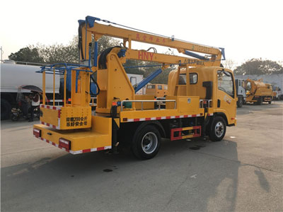 解放國(guó)六13.5米藍(lán)牌折臂高空作業(yè)車