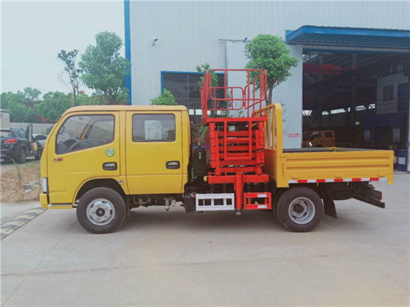 東風(fēng)10米剪叉高空作業(yè)車廠家直銷