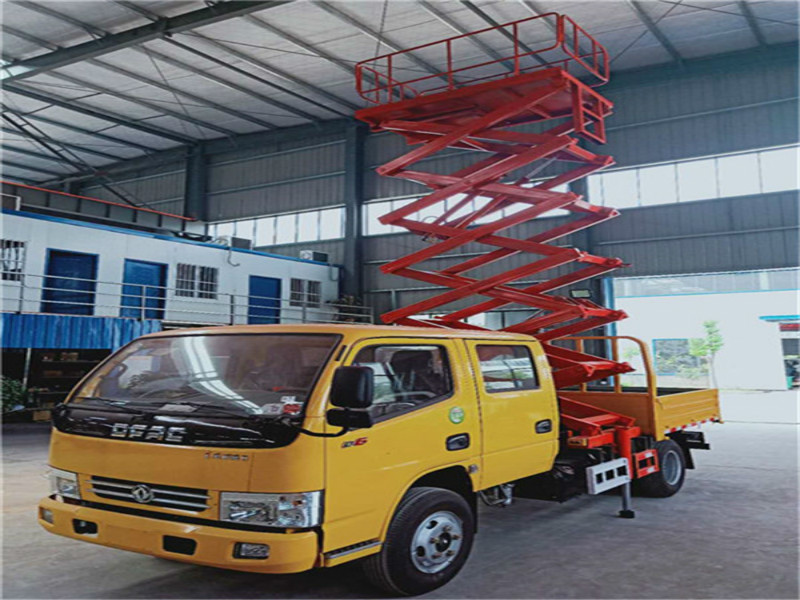 東風(fēng)10米剪叉高空作業(yè)車廠家直銷