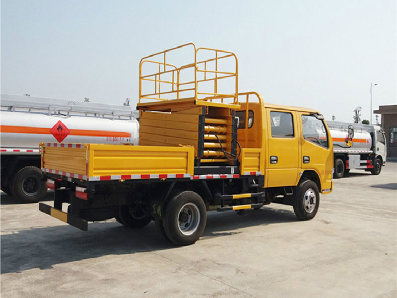 東風(fēng)12米剪叉車載式高空作業(yè)車