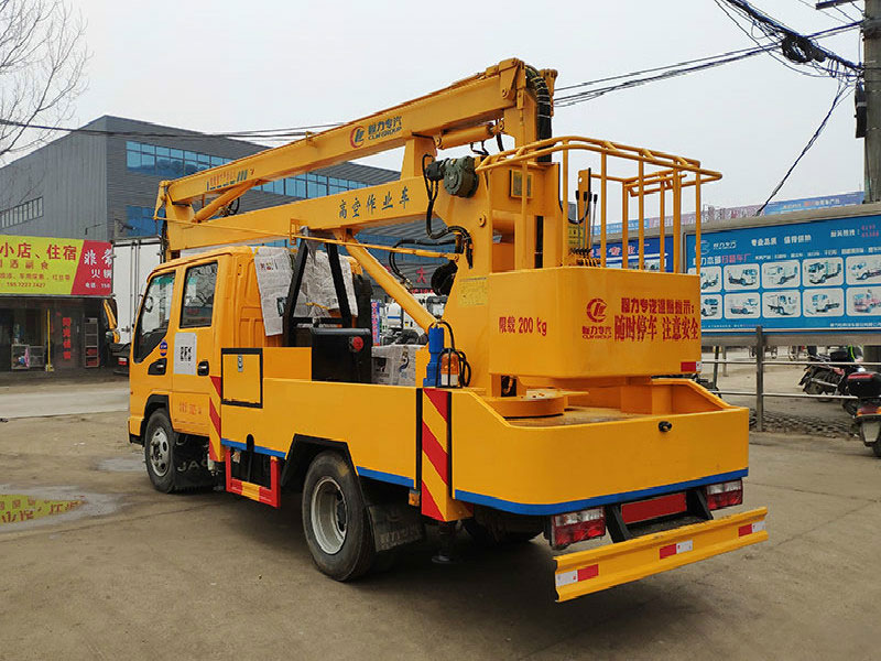 江淮14米高空作業(yè)車配置介紹