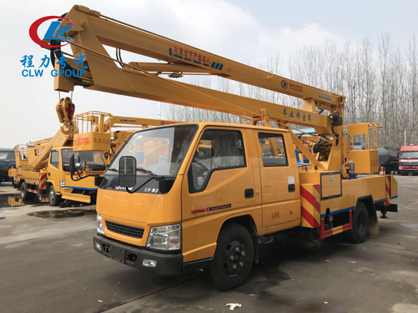 江鈴14米折疊臂高空作業(yè)車