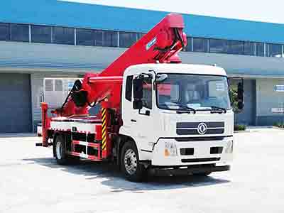 程力牌東風天錦國五22米伸縮臂式高空作業(yè)車