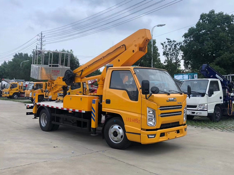 藍(lán)牌國(guó)六江鈴21米-17.5米-23米高空作業(yè)車價(jià)格