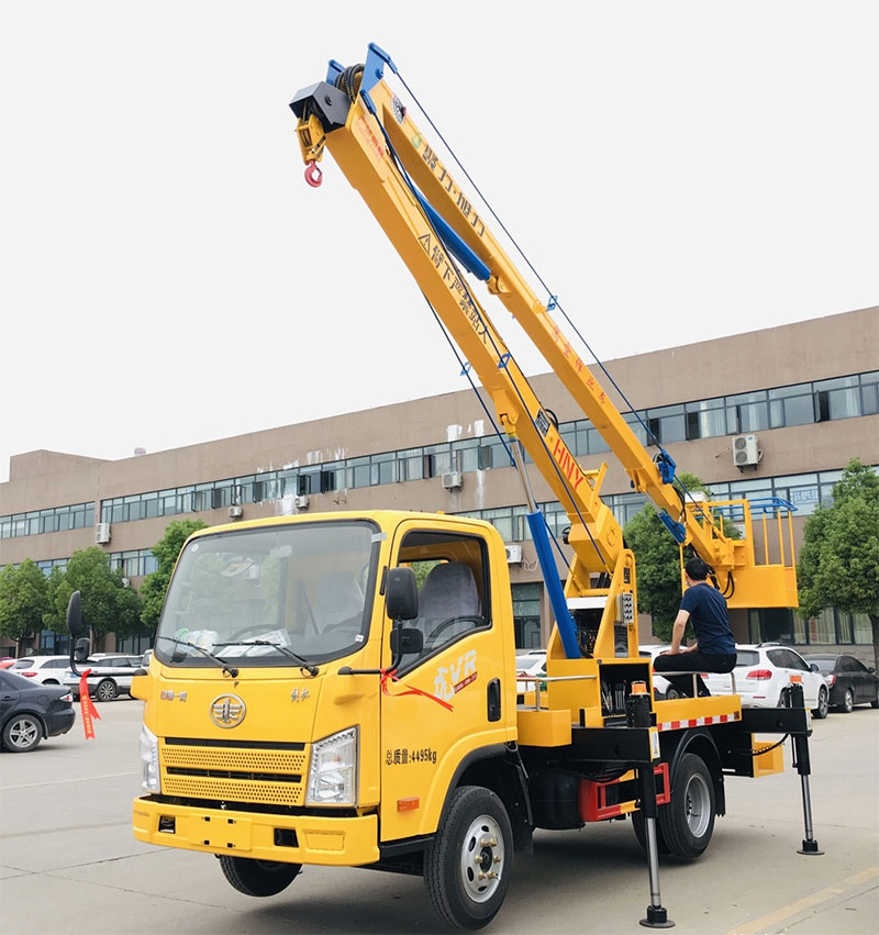 國六解放虎VR 12-13.5米高空作業(yè)車配置介紹