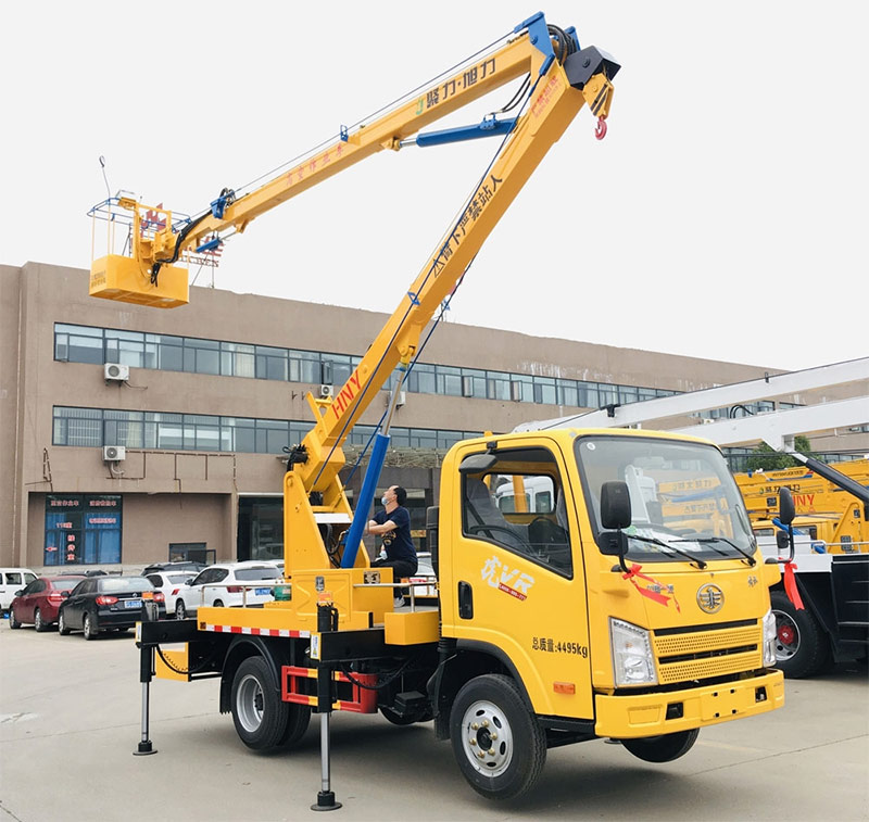 國六解放虎VR 12-13.5米高空作業(yè)車配置介紹