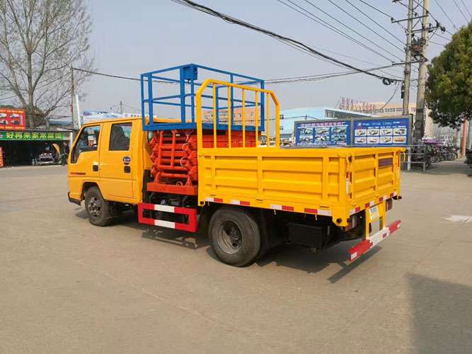 江鈴藍(lán)牌順達(dá)6-10米垂直升降作業(yè)車