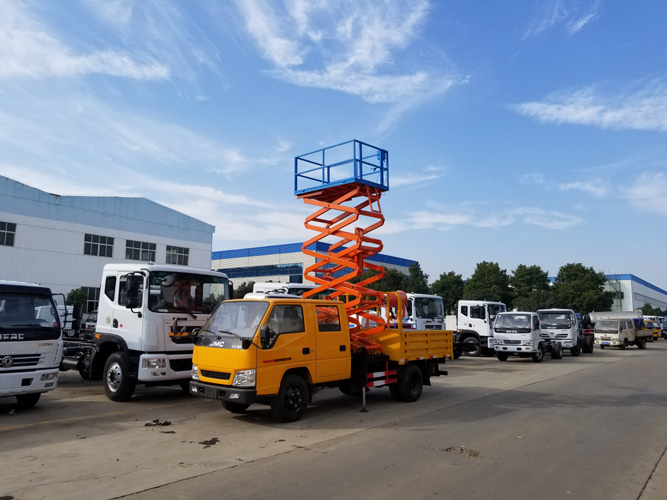 江鈴藍(lán)牌順達(dá)6-10米垂直升降作業(yè)車