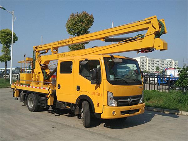 東風(fēng)凱普特雙排座14米16米國六升降登高作業(yè)車