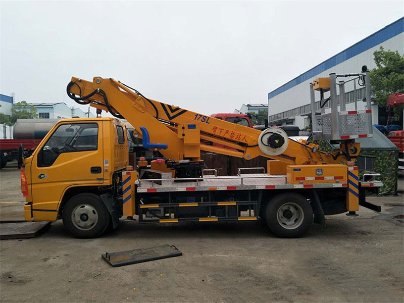 江鈴藍(lán)牌伸縮臂高空作業(yè)車