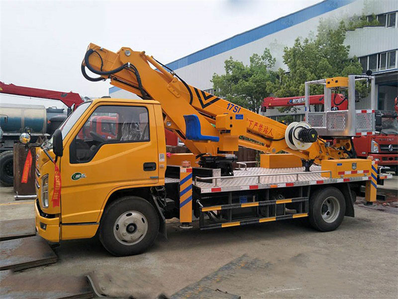 江鈴藍(lán)牌伸縮臂高空作業(yè)車