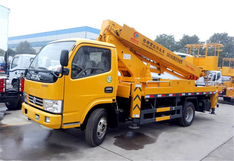 東風(fēng)單排18米伸縮臂高空作業(yè)車