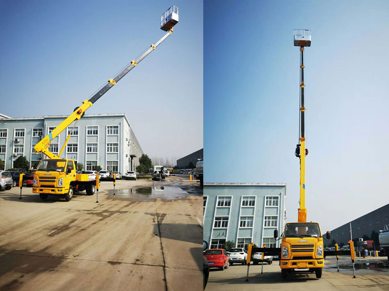 江鈴國六21米直臂高空作業(yè)車