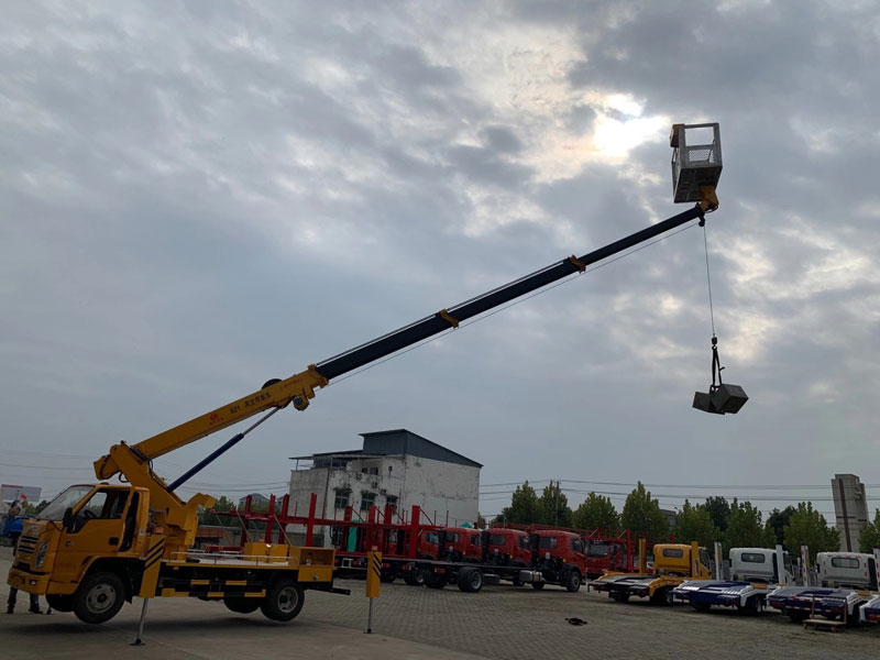 全新江鈴國六藍牌直臂高空作業(yè)車報價