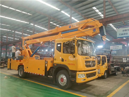 國(guó)六東風(fēng)D9多利卡22米高空作業(yè)車
