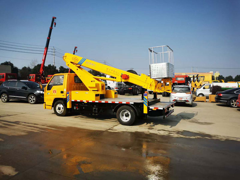 江鈴國六21米藍(lán)牌高空作業(yè)車廠家
