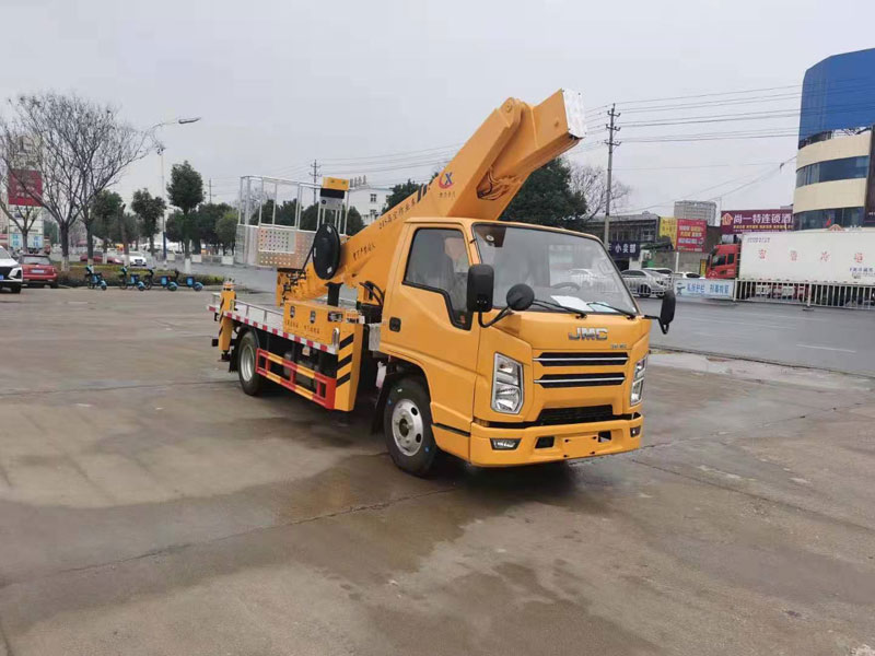藍牌江鈴21米直臂高空作業(yè)車