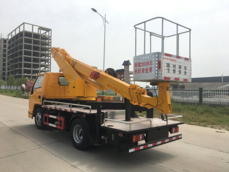 藍牌江鈴21米直臂高空作業(yè)車