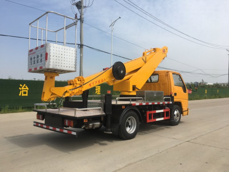 藍牌江鈴21米直臂高空作業(yè)車