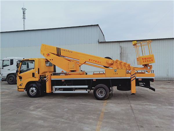 國六江鈴高空作業(yè)車25米伸縮臂