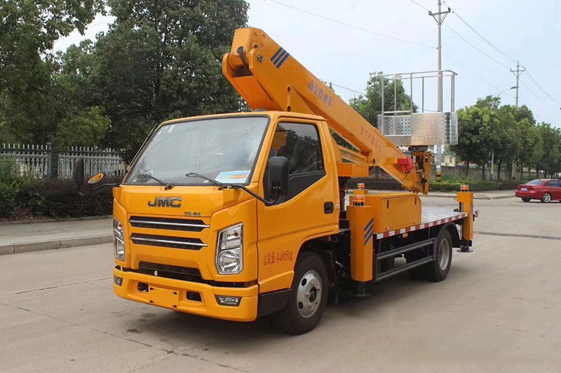 21米高空作業(yè)車發(fā)車成功