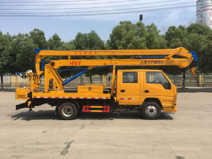 國(guó)六江鈴17.5米高空作業(yè)車