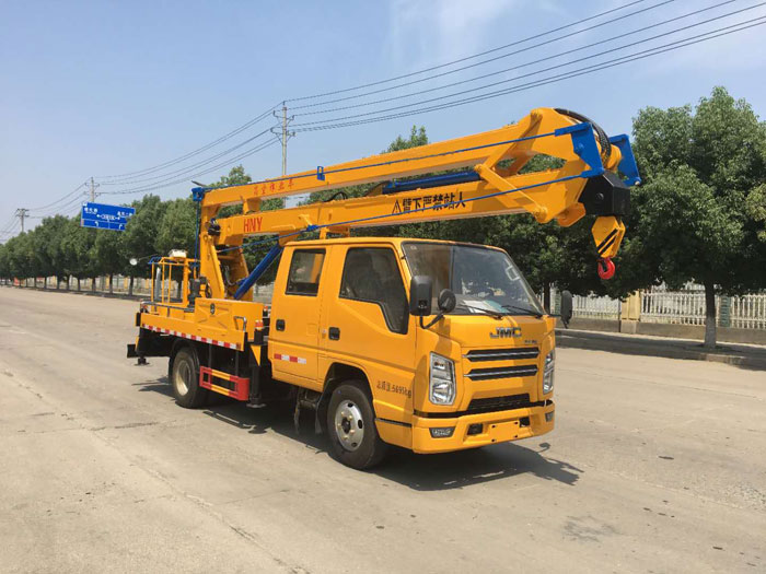 國(guó)六江鈴17.5米高空作業(yè)車