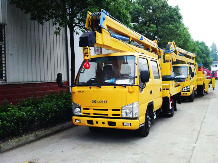 五十鈴國六16-18米高空作業(yè)車