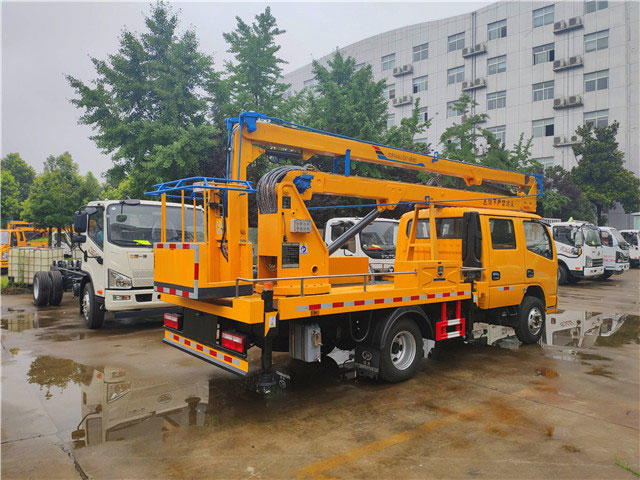 國六東風(fēng)16米高空作業(yè)車-雙排