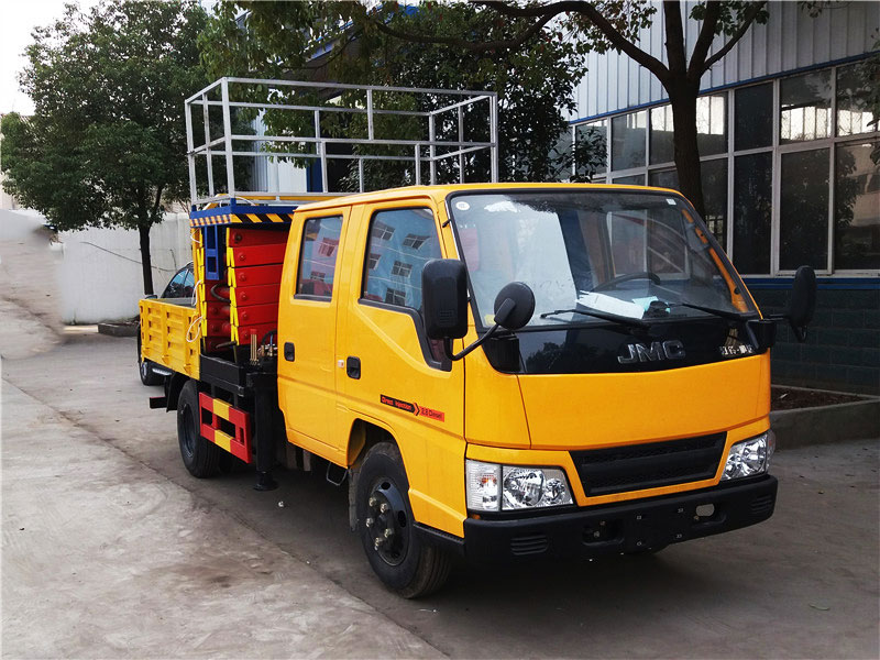 江鈴8-12米升降平臺高空車