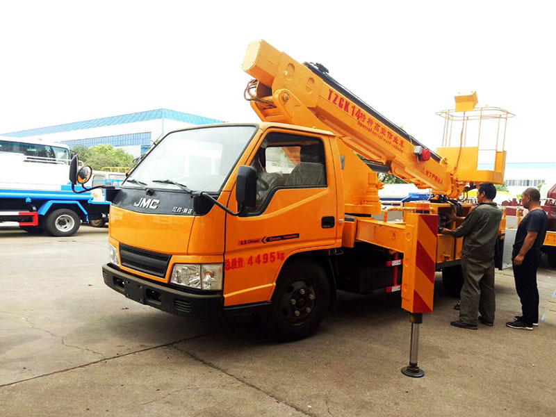 江鈴藍(lán)牌12-16米高空作業(yè)車