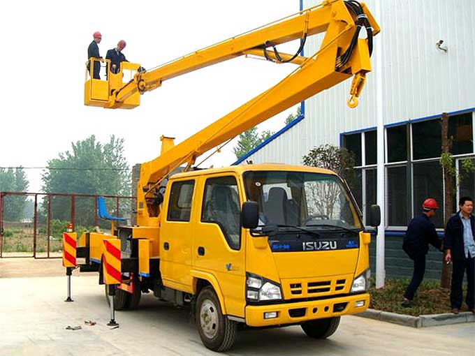 慶鈴五十鈴16米高空作業(yè)車價(jià)格