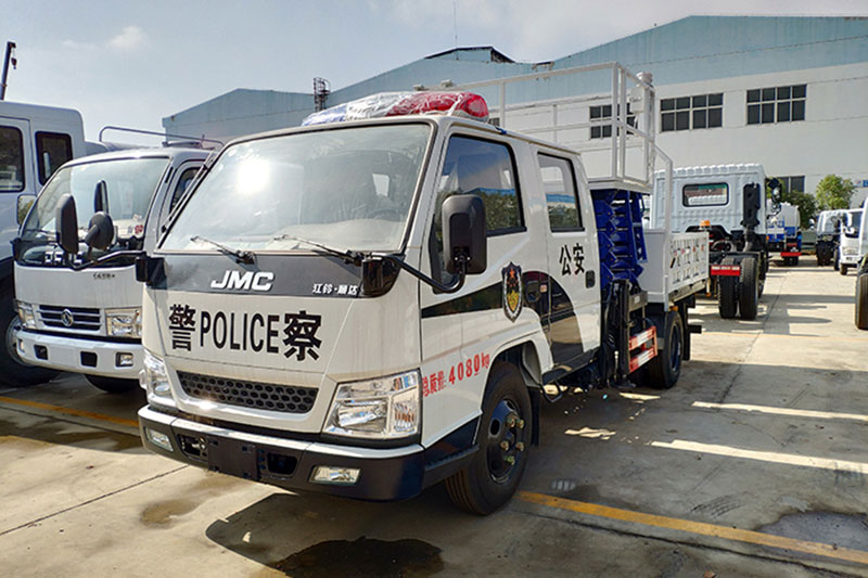 江鈴8米-12米剪叉式高空作業(yè)車