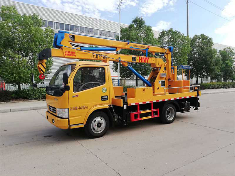 東風(fēng)單排12米藍(lán)牌高空作業(yè)車