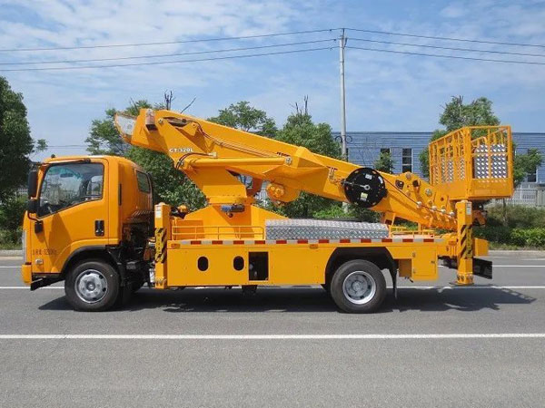 慶鈴32米直臂高空作業(yè)車