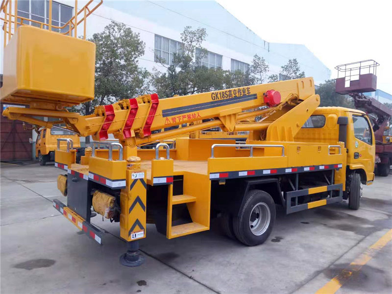 東風單排16米伸縮臂高空作業(yè)