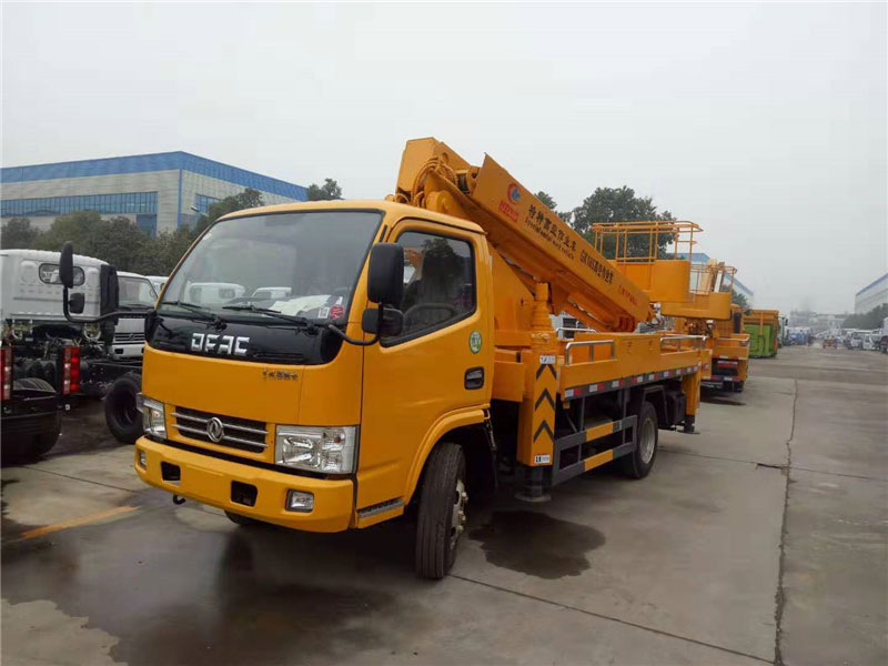 東風單排16米伸縮臂高空作業(yè)