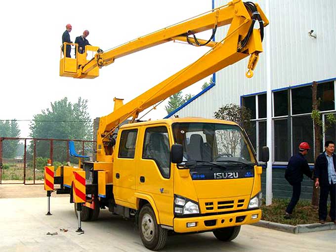 慶鈴五十鈴16米高空作業(yè)車配置怎么樣
